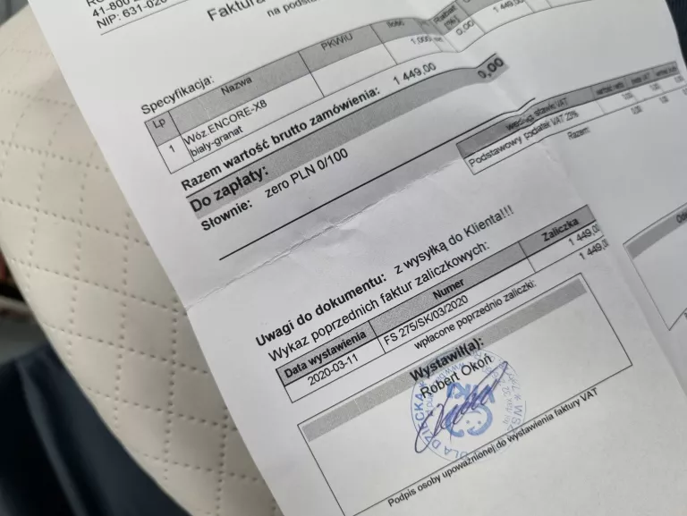 WÓZEK DZIECIĘCY ADAMEX ENCORE X8