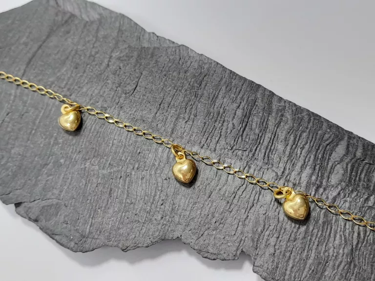 zlota-bransoletka-trzy-serduszka-146g-585-175cm-marka-inna-marka