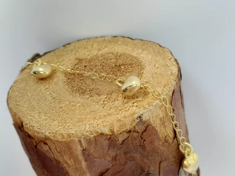 zlota-bransoletka-trzy-serduszka-146g-585-175cm-dlugosc-calkowita-18