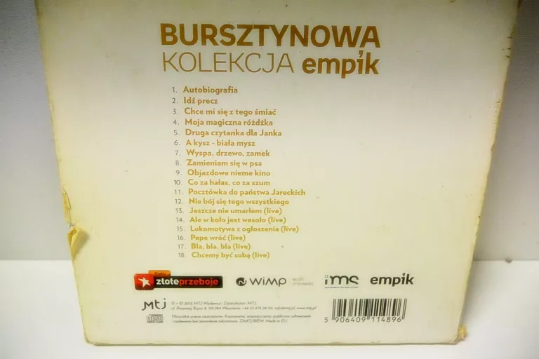 PŁYTA CD PERFECT BURSZTYNOWA KOLEKCJA
