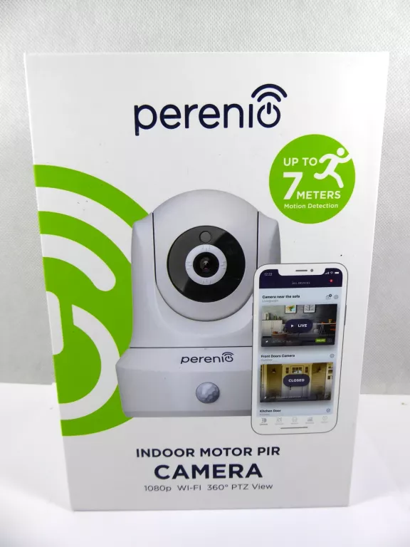 KAMERA IP WI-FI PERENIO PEIRC01 OBROTOWA 360