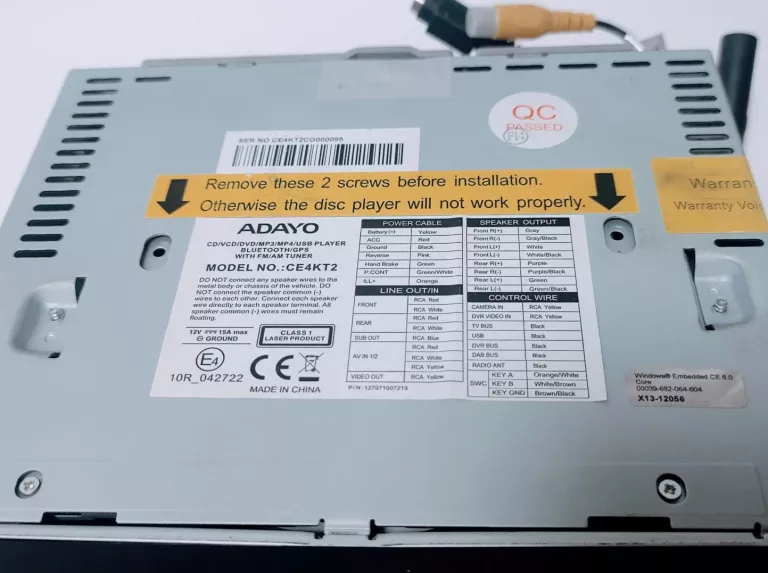 STACJA MULTIMEDIALNA ADAYO CE4KT2