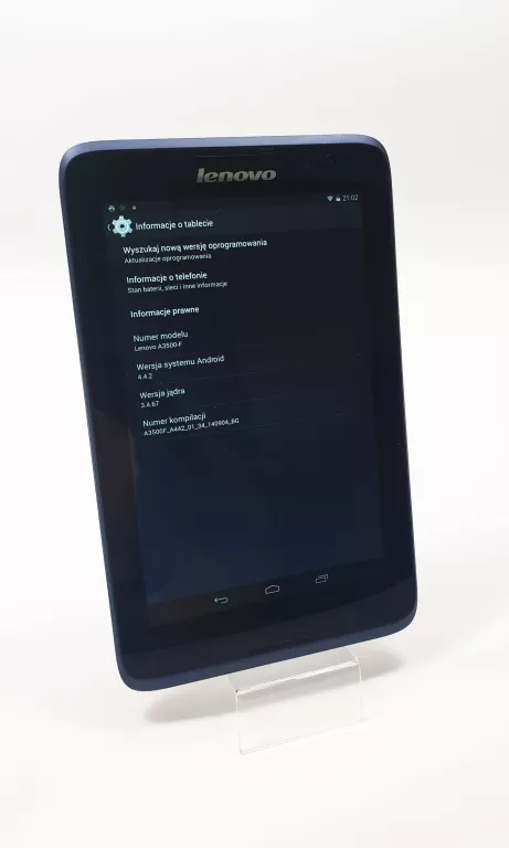 TABLET LENOVO A3500-F GRANATOWY