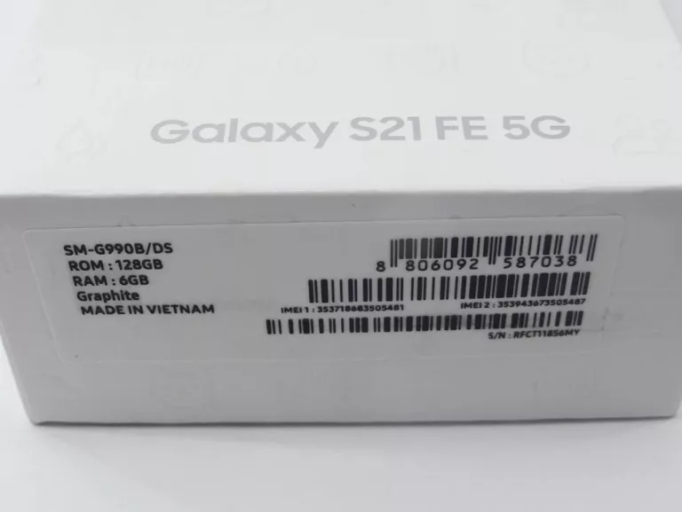 SAMSUNG GALAXY S21 FE 5G 128GB/6GB IDEALNY