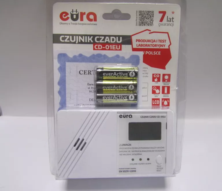 CZUJNIK CZADU EURA CD-01EU