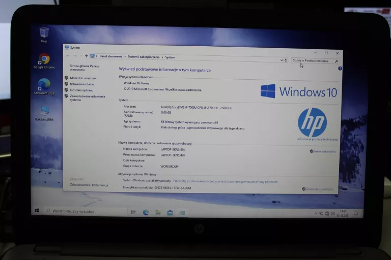 ZADBANY HP 15-AY173NW I7 8GB/1TB RADEON R7 M440