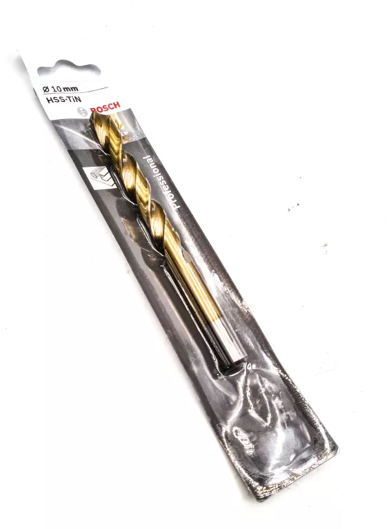 BOSCH WIERTŁO DO METALU HSS-TIN TYTANOWE 10 MM