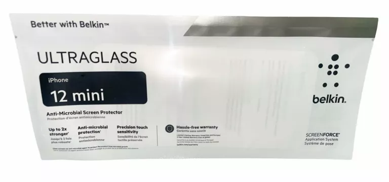 Belkin ScreenForce UltraGlass pour iPhone 13 mini - Protection d