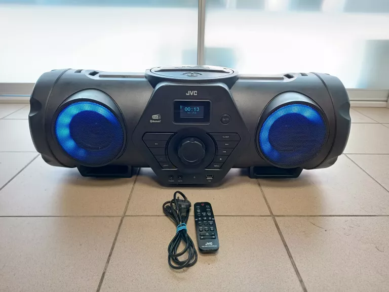 BOOMBOX MP3 USB BLUETOOTH JVC RV-NB300DAB