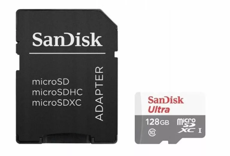 KARTA PAMIĘCI MICROSD (SDXC) SANDISK SDSQUNR-128G-