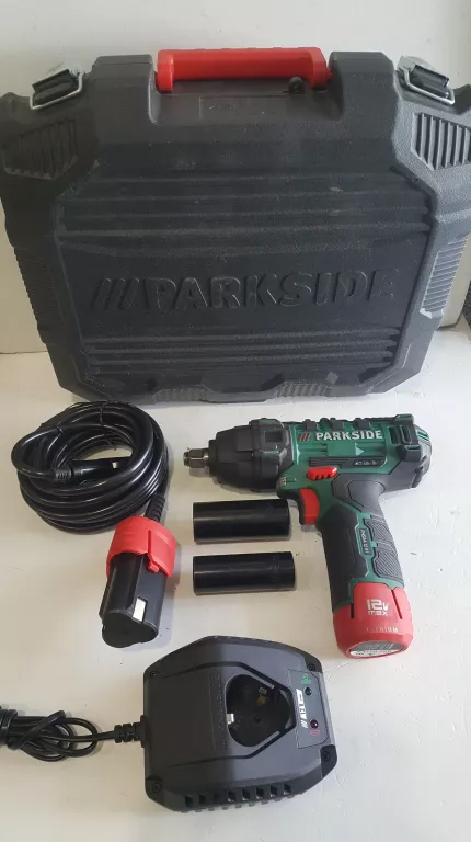 KLUCZ UDAROWY PARKSIDE PHSSA 12-LI A1 STAN IGŁA
