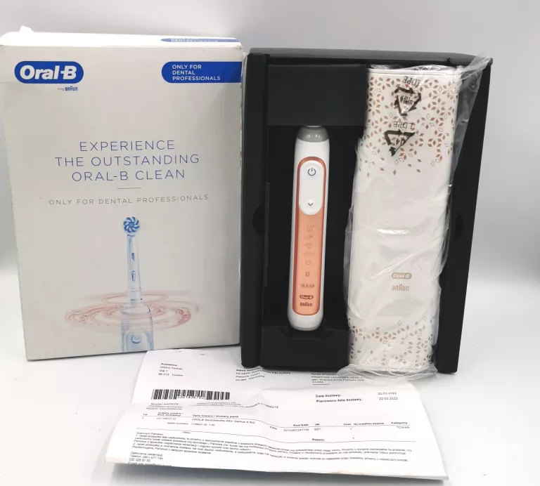 SZCZOTECZKA ELEKTRYCZNA ORAL-B GENIUS X ROSE GOLD