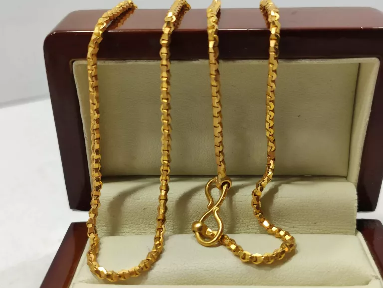 unikalny-zloty-lancuszek-22-karaty-1545gpr-916-stan-uzywany