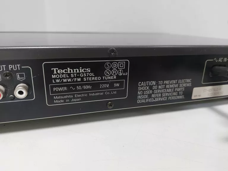 TECHNICS ST-G570, TUNER CYFROWY.