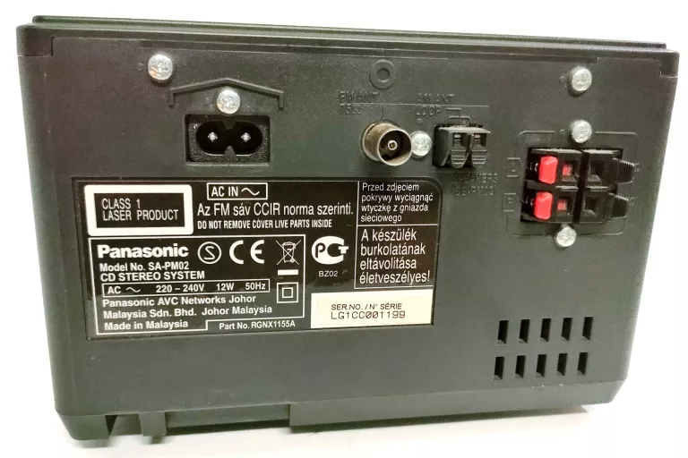 WIEŻA PANASONIC SA PM02