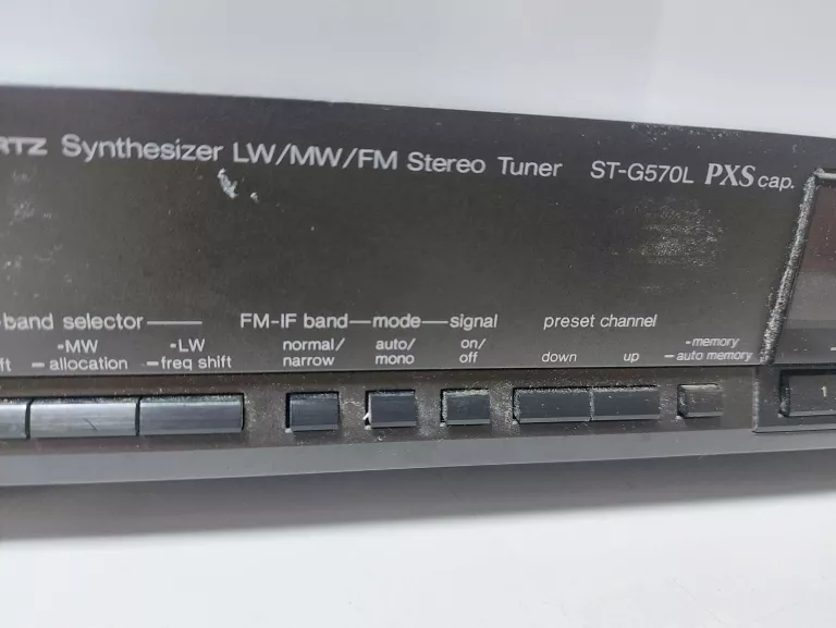 TUNER CYFROWY / RADIO TECHNICS ST G 570 ST-G570