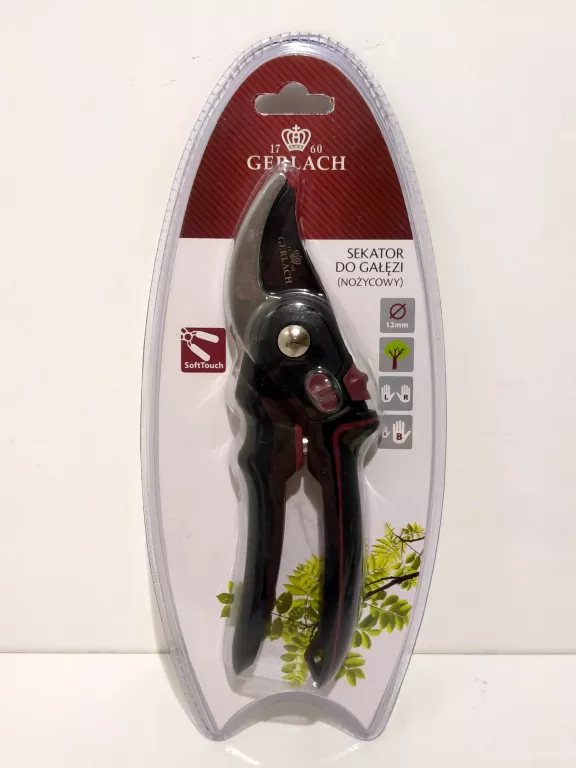 SEKATOR NOŻYCOWY DO GAŁĘZI GERLACH 12MM