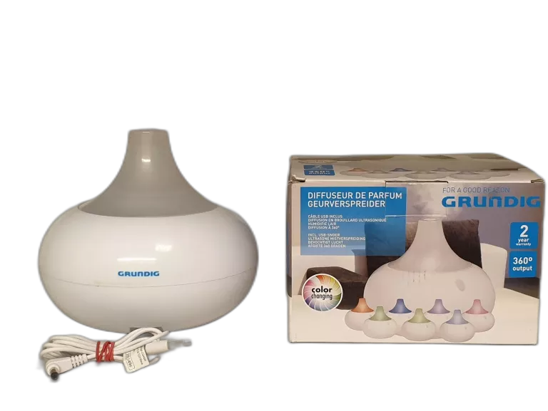 NAWILŻACZ POWIETRZA DYFUZOR ZAPACHÓW LED GRUNDIG