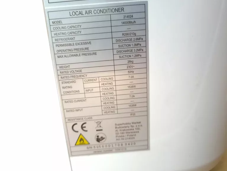 klimatyzator-przenosny-214024-akcesoria-kod-producenta-214024