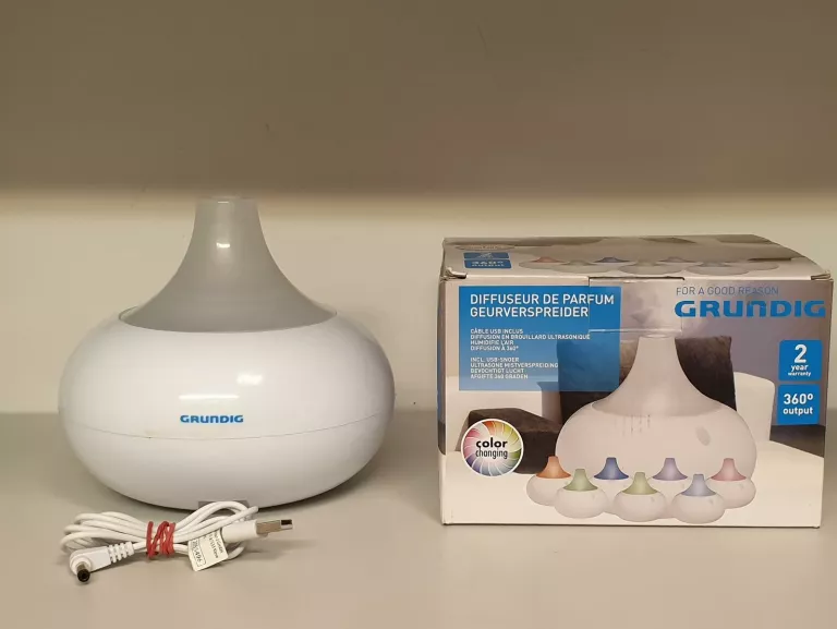 NAWILŻACZ POWIETRZA DYFUZOR ZAPACHÓW LED GRUNDIG