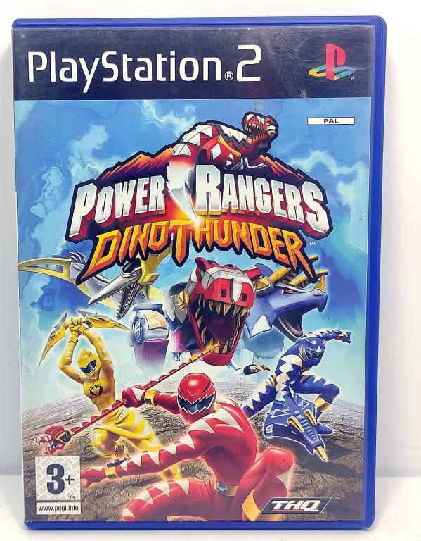 GRA PS2 POWER RANGER DINO THUNDER MEGA OKAZJA