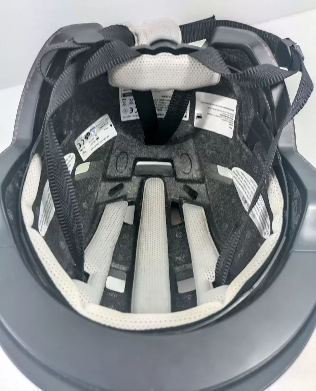 KASK ROWEROWY BIKEMATE Z 3 TRYBAMI LAMPKI OSTRZEG