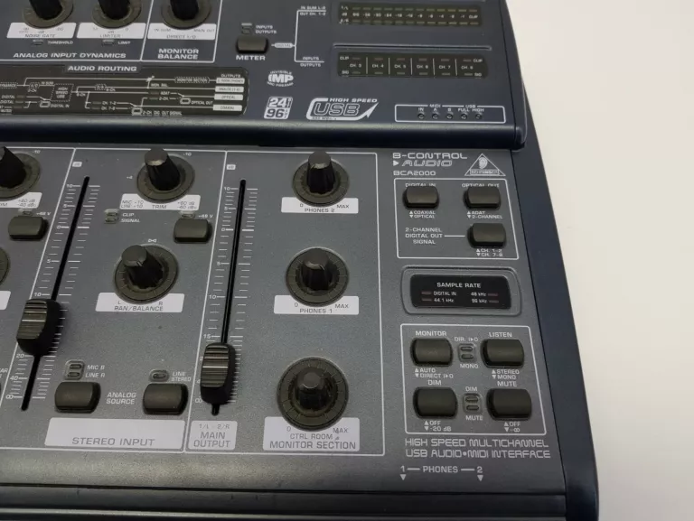 BEHRINGER BCA2000 INTERFEJS