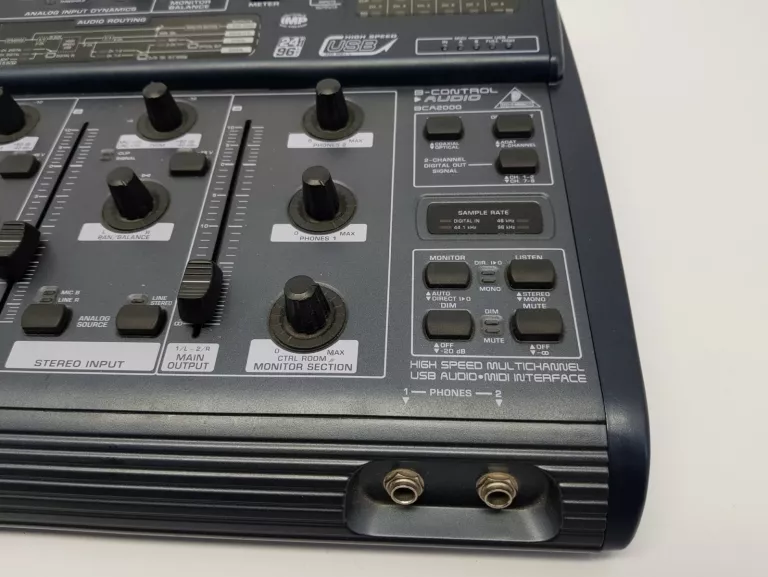BEHRINGER BCA2000 INTERFEJS