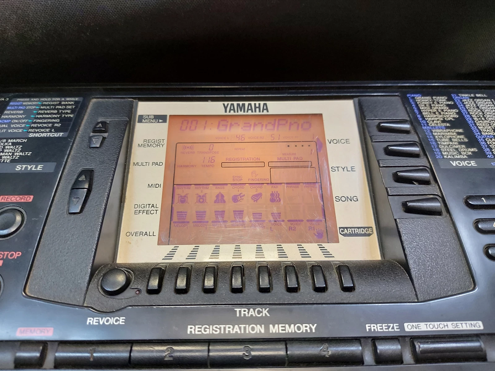 keyboard-yamaha-psr-330-model-psr-330