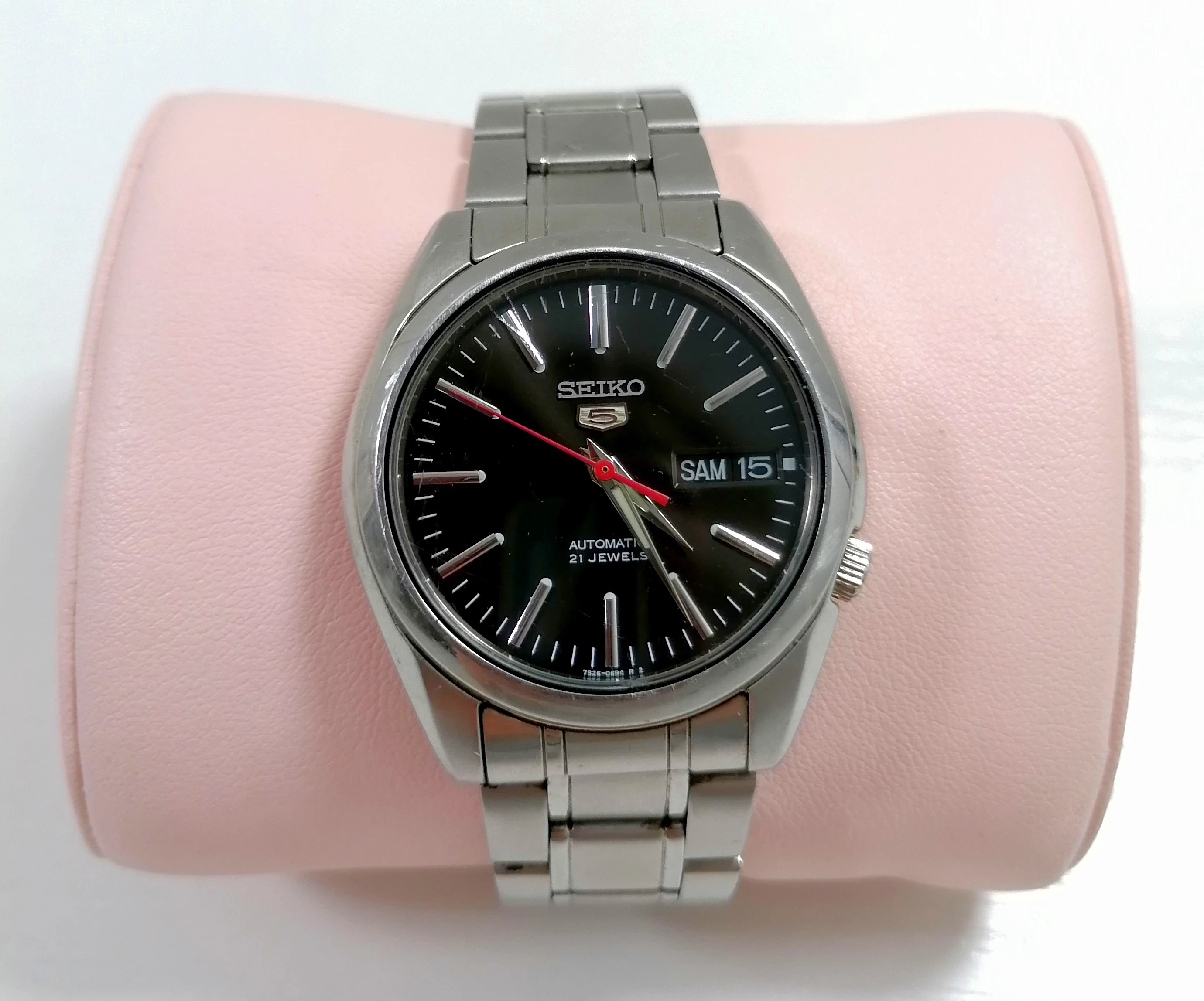 ZEGAREK SEIKO 5 AUTOMATIC 21 JEWELS 7S26-01V0 | Męskie