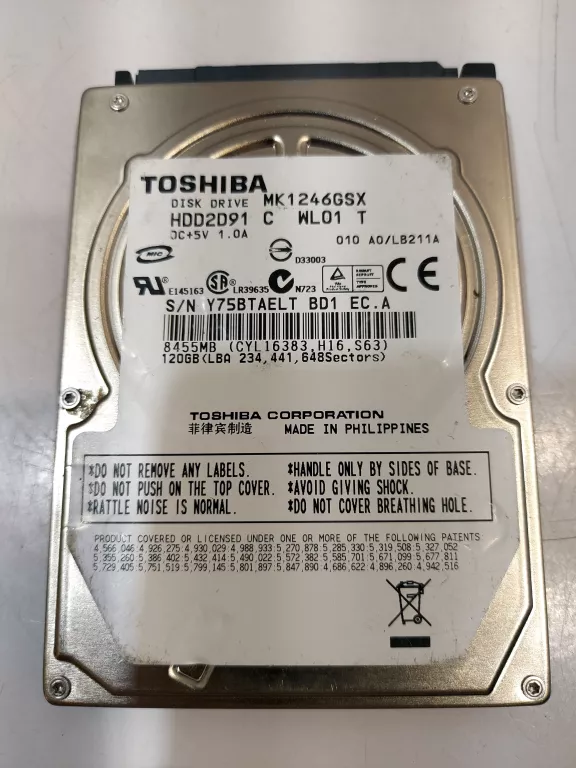 DYSK TOSHIBA HDD