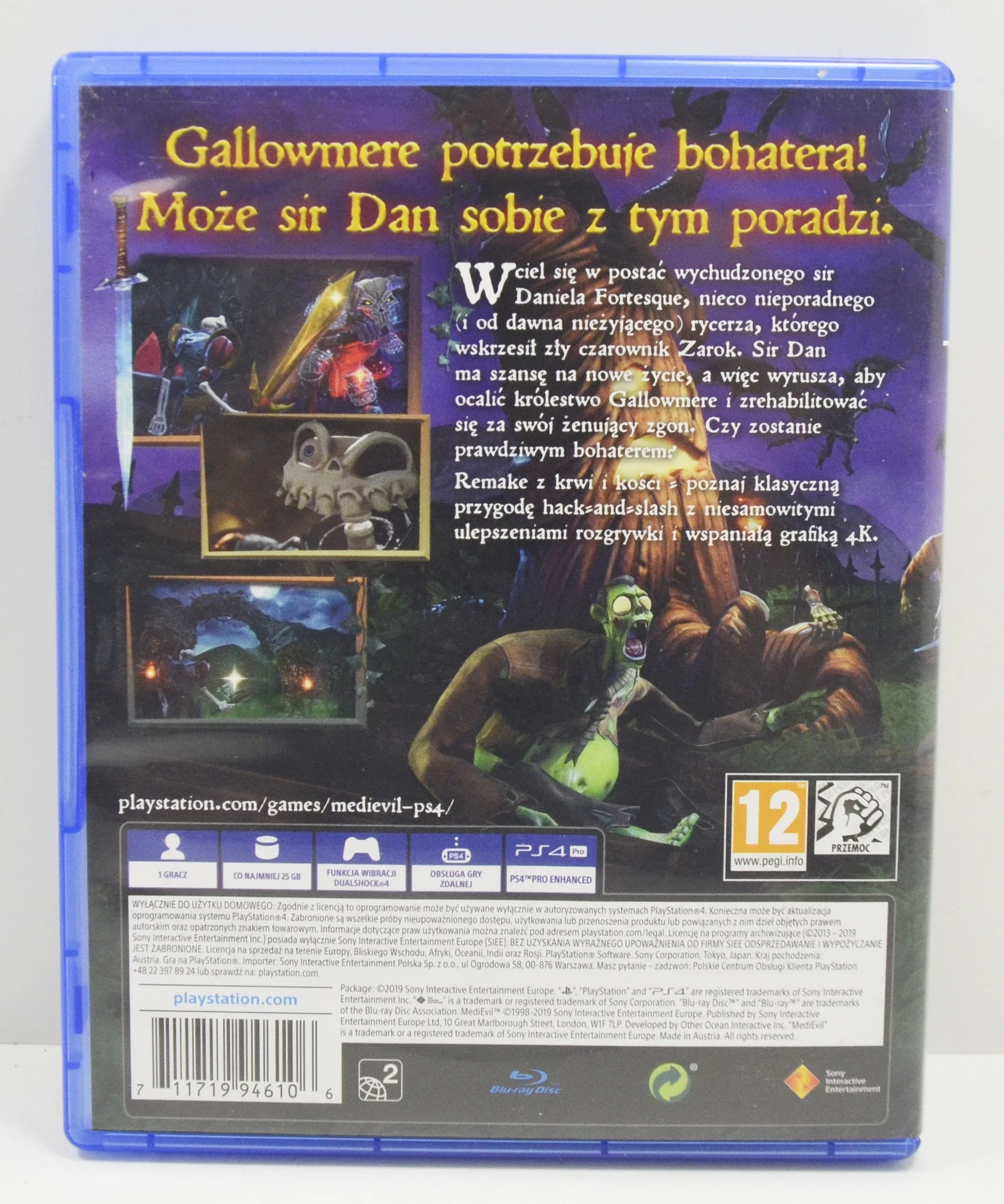 gra-medievil-ps4-stan-uzywany