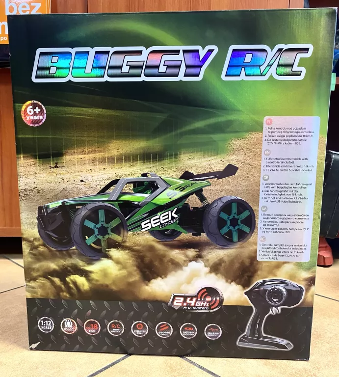 AUTO ZDALNIE STEROWANE SEEK BUGGY R/C IDEAŁ