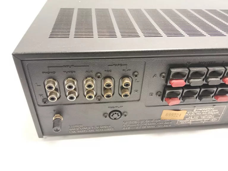 WZMACNIACZ PIONEER SA 5500 II + GŁOŚNIKI SONY