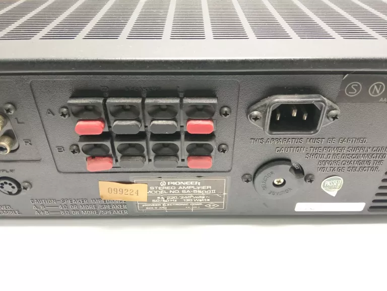 WZMACNIACZ PIONEER SA 5500 II + GŁOŚNIKI SONY