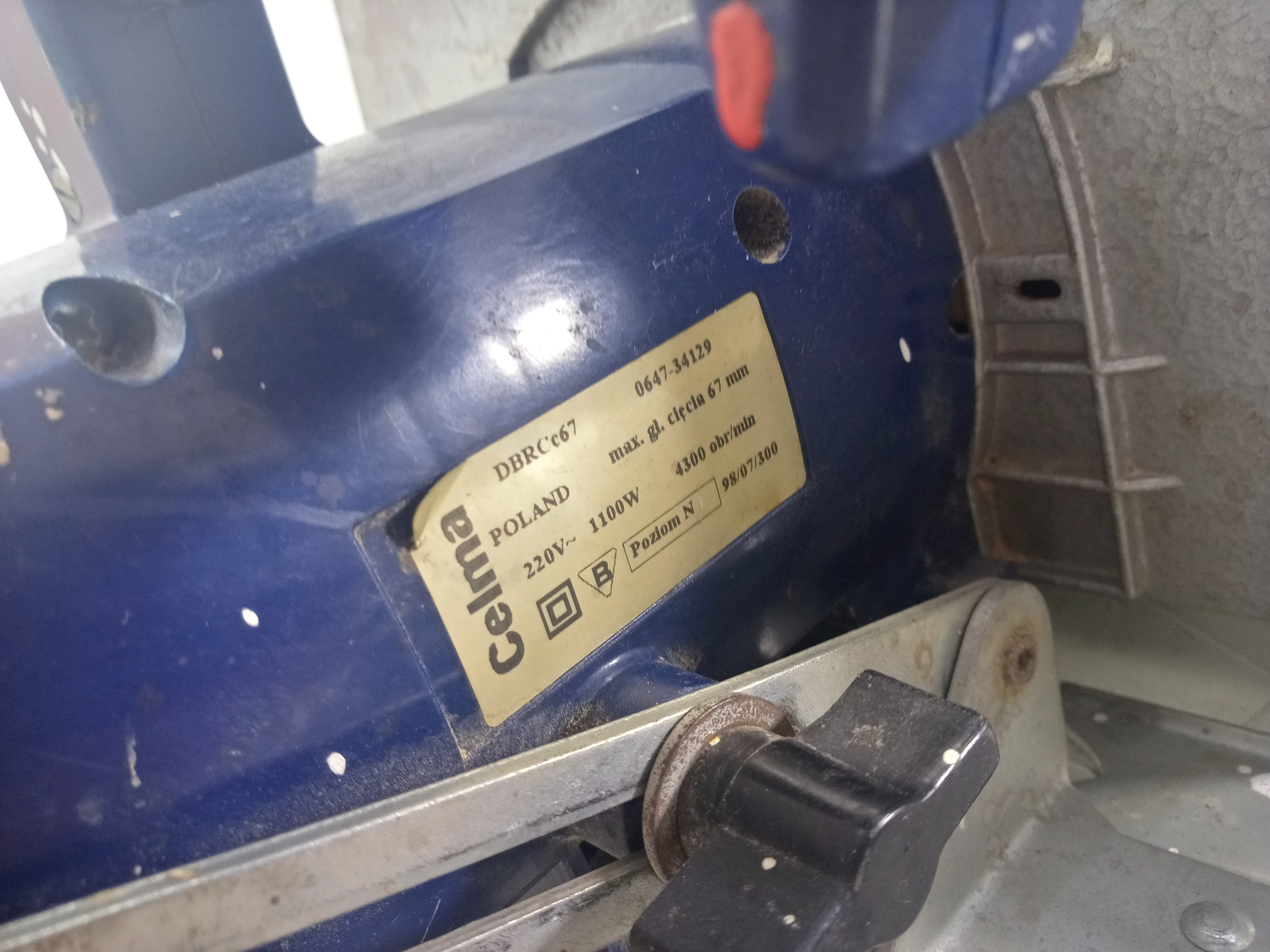 pilarka-tarczowa-celma-dbrcc-67-stan-uzywany