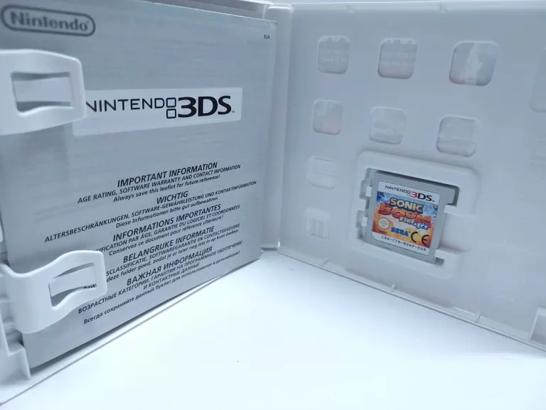OKAZJA! SONIC BOOM: FIRE & ICE 3DS