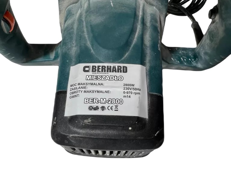 MIESZADŁO BERHARD BER-M-2800 2800W 970RPM M14