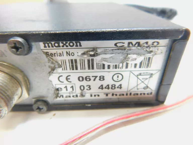 CB RADIO MAXON CM10