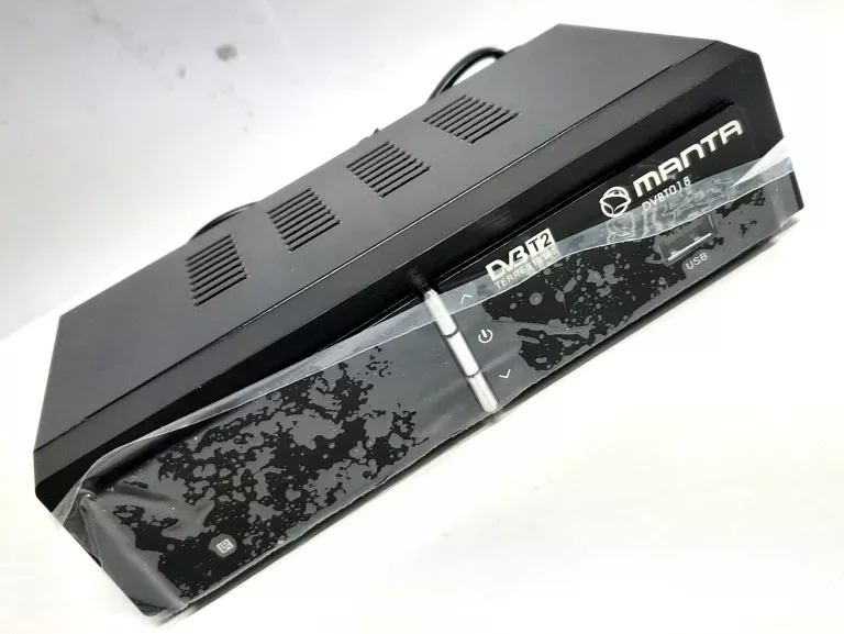 DEKODER DVB-T2 MANTA DVBT018 - JAK NOWY!!!
