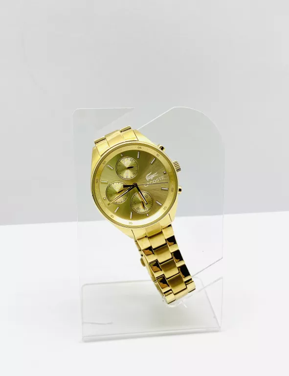ZŁOTY DAMSKI ZEGAREK LACOSTE 2000866
