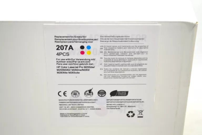 TONER  DO HP 207A  ZESTAW 4SZT.