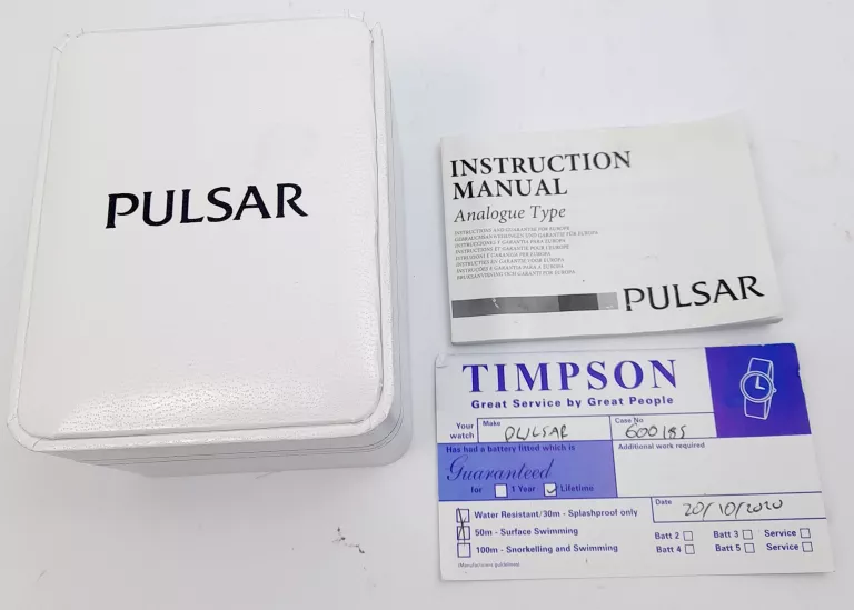 ZEGAREK DAMSKI PULSAR VC11-X005/KOMPLET