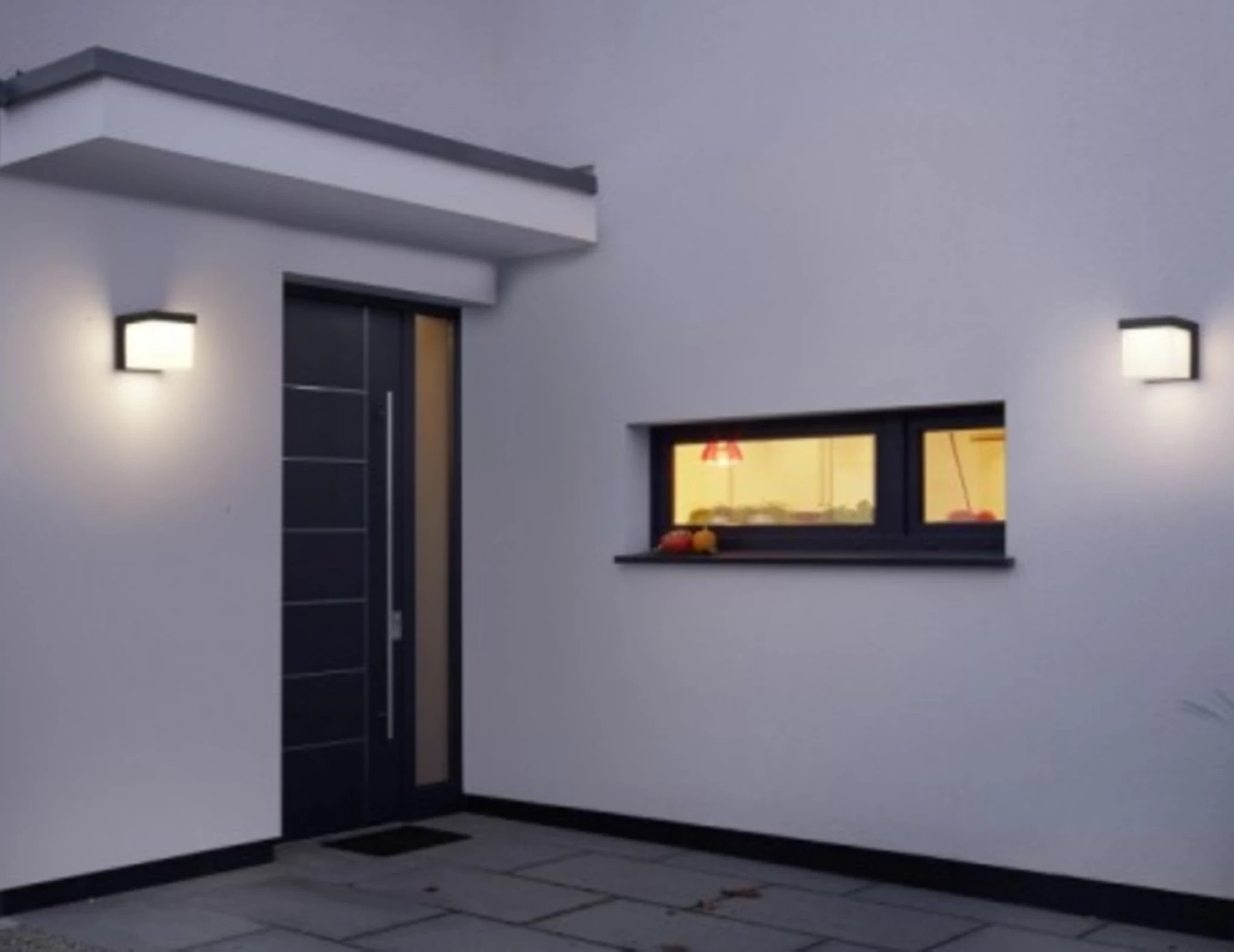 lampa-scienna-kinkiet-zewnetrzny-led-antracyt-stan-nowy