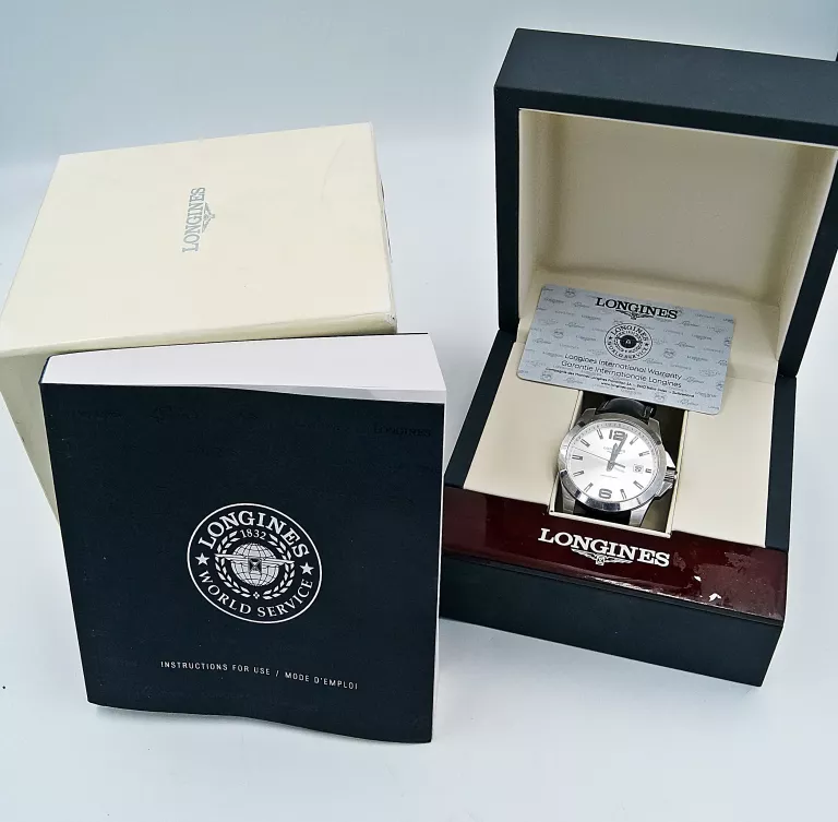 ZEGAREK LONGINES CONQUEST L3.659.4/ ORYGINAŁ/PUD.