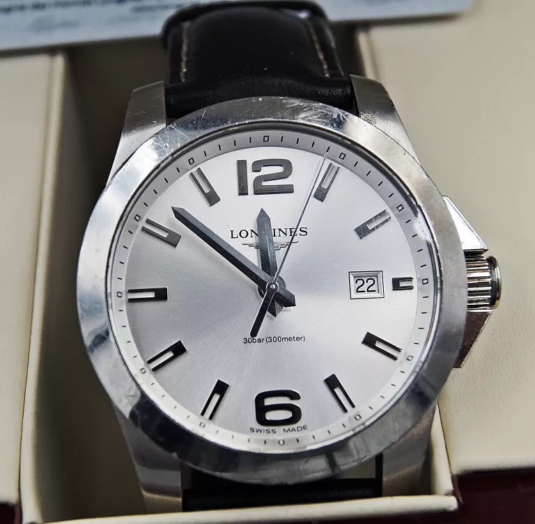 ZEGAREK LONGINES CONQUEST L3.659.4/ ORYGINAŁ/PUD.