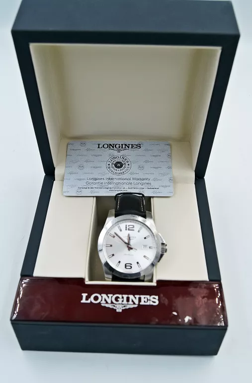 ZEGAREK LONGINES CONQUEST L3.659.4/ ORYGINAŁ/PUD.