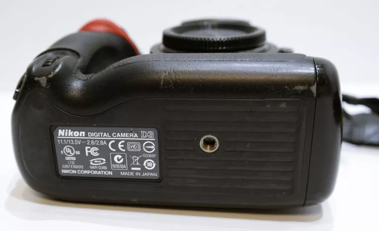 APARAT NIKON D3 BODY CZARNE, PRZEBIEG 288643