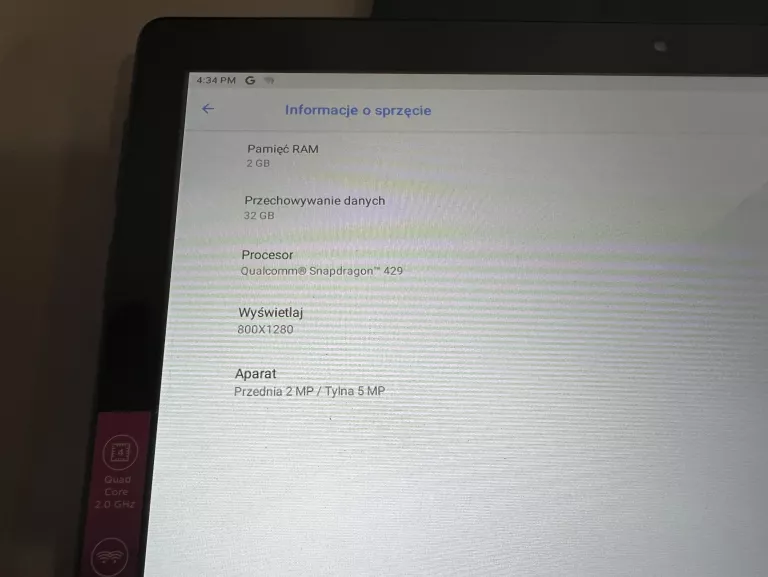 TABLET LENOVO TAB M10 TB-X505F/ETUI