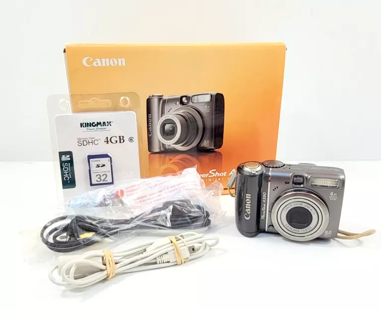 APARAT CANON POWERSHOT A590 IS KOMPLET